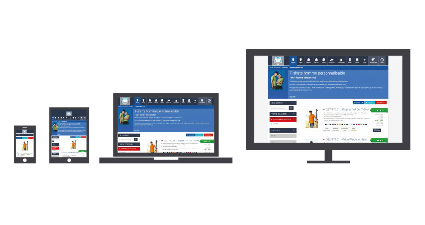 Du responsive design pour Amikal Design